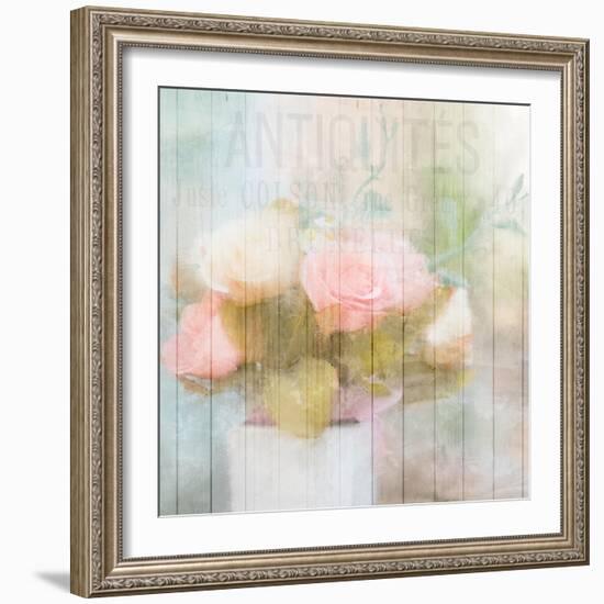 Antique Peonies-Kimberly Allen-Framed Art Print