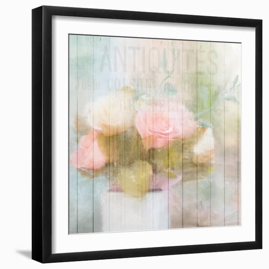 Antique Peonies-Kimberly Allen-Framed Art Print