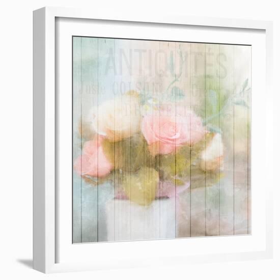 Antique Peonies-Kimberly Allen-Framed Art Print