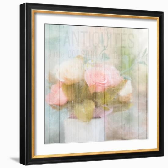 Antique Peonies-Kimberly Allen-Framed Art Print