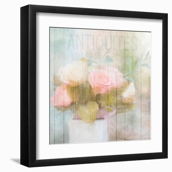 Antique Peonies-Kimberly Allen-Framed Art Print