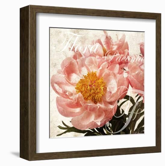 Antique Peony III-Christine Zalewski-Framed Art Print