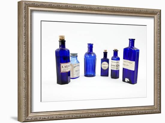 Antique Pharmacy Bottles-Gregory Davies-Framed Photographic Print