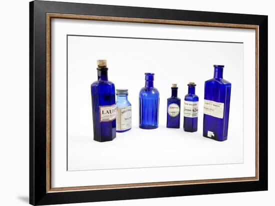 Antique Pharmacy Bottles-Gregory Davies-Framed Photographic Print