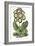 Antique Primula III-null-Framed Premium Giclee Print