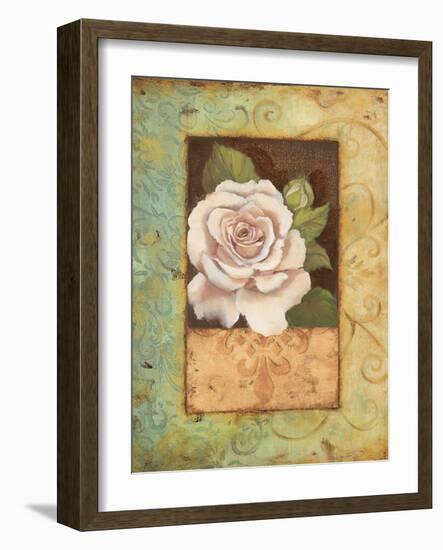 Antique Rose I-Jillian Jeffrey-Framed Art Print