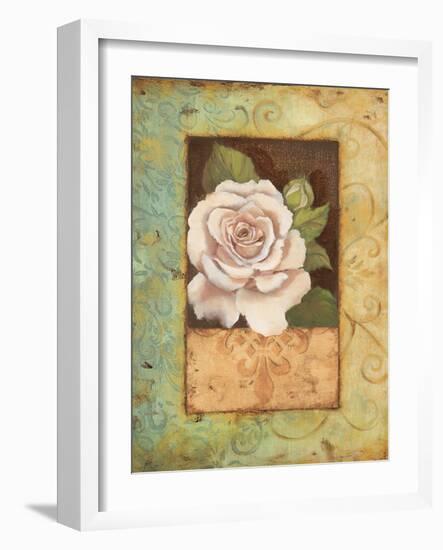 Antique Rose I-Jillian Jeffrey-Framed Art Print