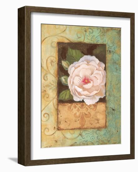 Antique Rose II-Jillian Jeffrey-Framed Art Print