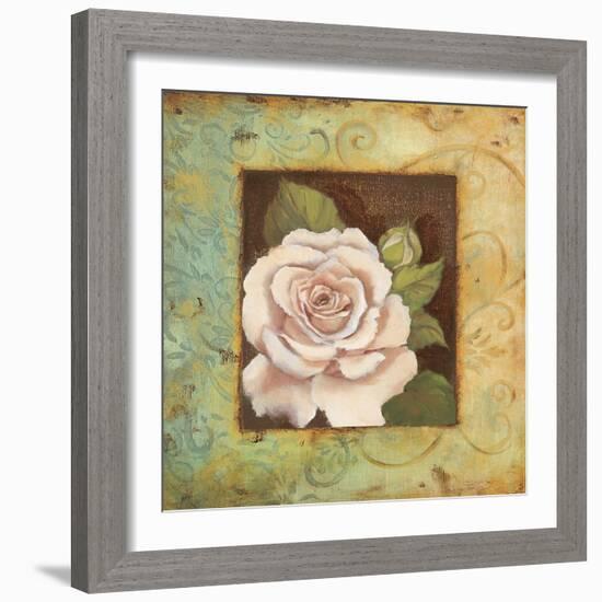 Antique Rose III-Jillian Jeffrey-Framed Art Print