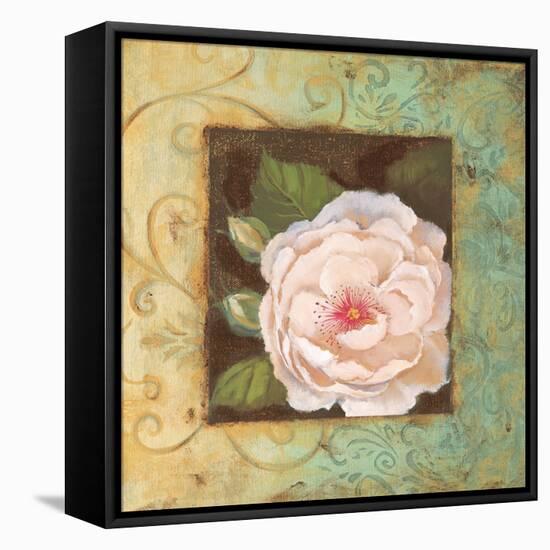 Antique Rose IV-Jillian Jeffrey-Framed Stretched Canvas