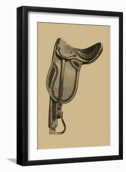 Antique Saddle II-Vision Studio-Framed Art Print