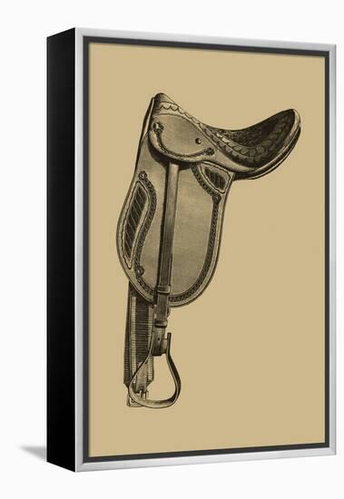 Antique Saddle II-Vision Studio-Framed Stretched Canvas