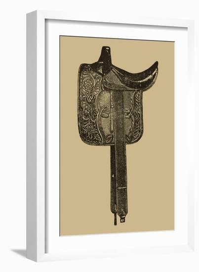 Antique Saddle III-Vision Studio-Framed Art Print