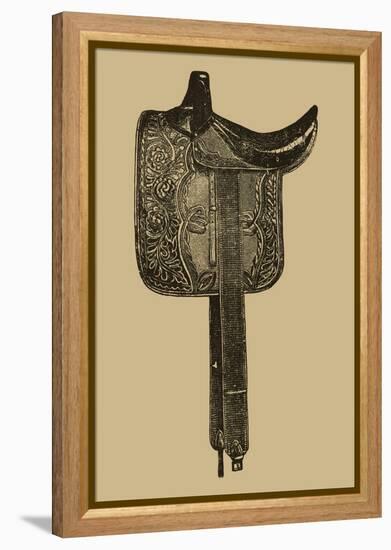 Antique Saddle III-Vision Studio-Framed Stretched Canvas