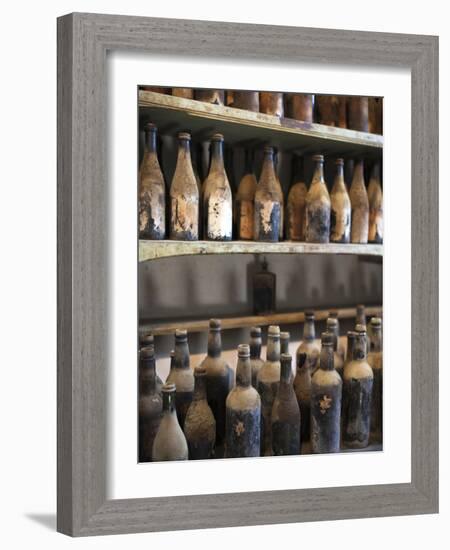 Antique Sherry Jars, Bodegas Gonzalez Byass, Jerez De La Frontera, Spain-Walter Bibikow-Framed Photographic Print