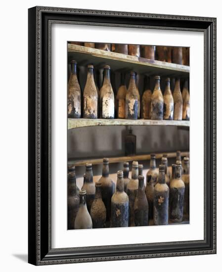 Antique Sherry Jars, Bodegas Gonzalez Byass, Jerez De La Frontera, Spain-Walter Bibikow-Framed Photographic Print