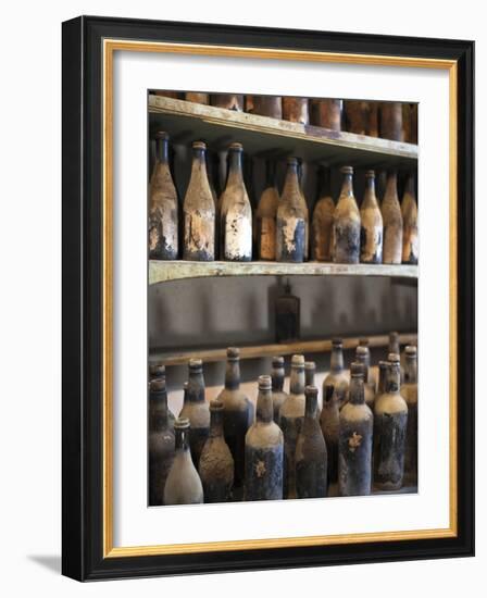 Antique Sherry Jars, Bodegas Gonzalez Byass, Jerez De La Frontera, Spain-Walter Bibikow-Framed Photographic Print