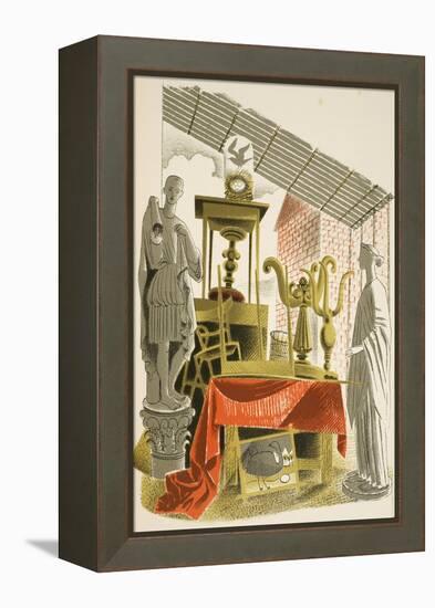 Antique Shop-Eric Ravilious-Framed Premier Image Canvas