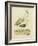 Antique Spoonbill and Sandpipers-Alexander Wilson-Framed Art Print