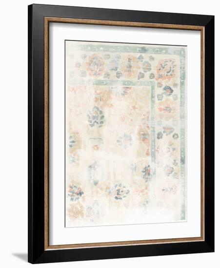 Antique Textile Swatch II-June Vess-Framed Art Print
