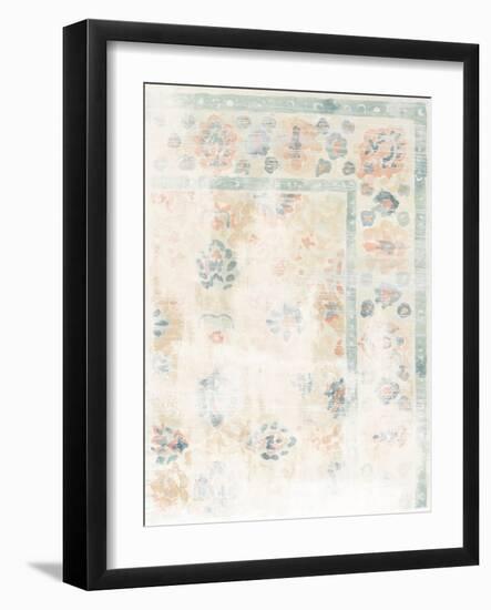 Antique Textile Swatch II-June Vess-Framed Art Print