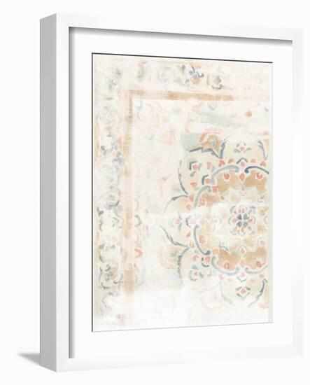 Antique Textile Swatch IV-June Vess-Framed Art Print