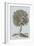 Antique Tree in Sepia I-Vision Studio-Framed Art Print