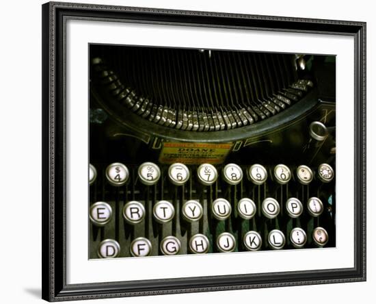 Antique Typewriter-Jody Miller-Framed Photographic Print