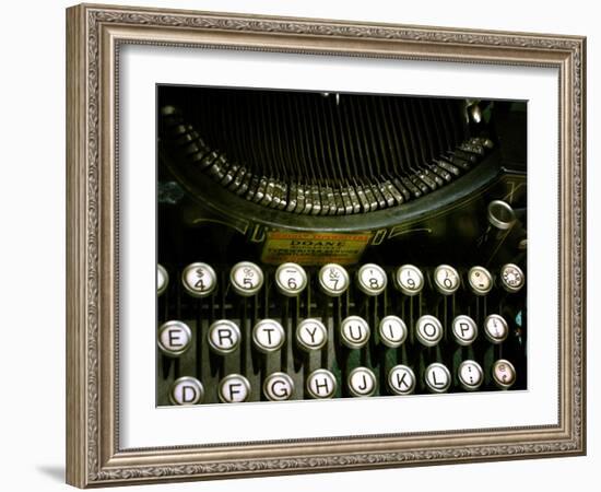 Antique Typewriter-Jody Miller-Framed Photographic Print