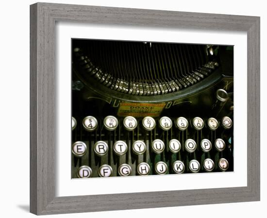 Antique Typewriter-Jody Miller-Framed Photographic Print