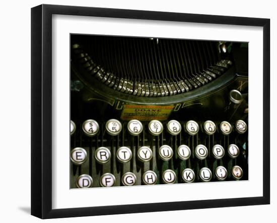 Antique Typewriter-Jody Miller-Framed Photographic Print