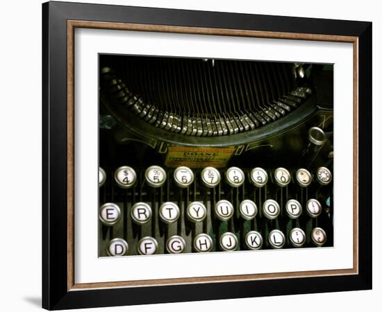 Antique Typewriter-Jody Miller-Framed Photographic Print