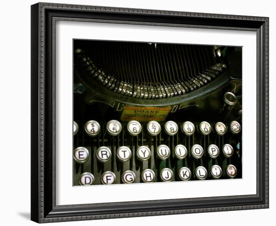Antique Typewriter-Jody Miller-Framed Photographic Print