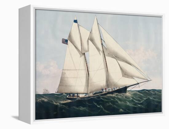 Antique Yachts IV-Vision Studio-Framed Stretched Canvas