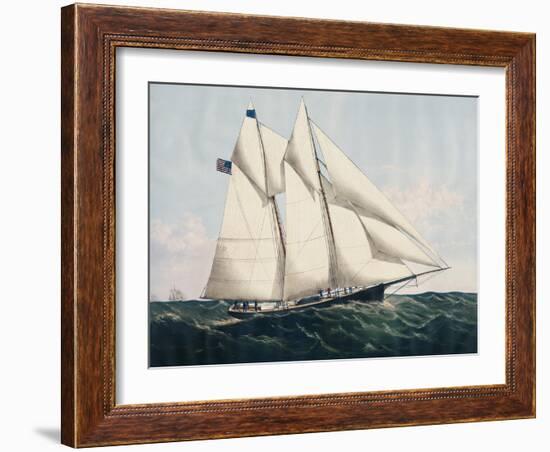 Antique Yachts IV-Vision Studio-Framed Art Print