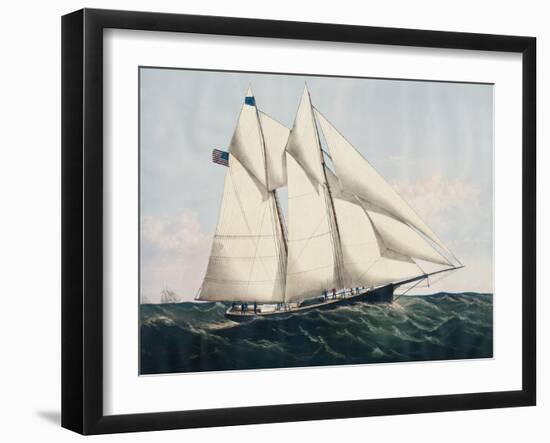 Antique Yachts IV-Vision Studio-Framed Art Print