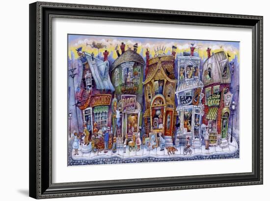 Antiques and More-Bill Bell-Framed Giclee Print