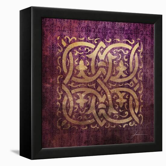 Antiquity Tiles II-James Burghardt-Framed Stretched Canvas