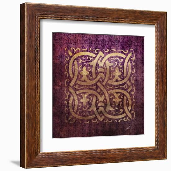 Antiquity Tiles II-James Burghardt-Framed Art Print