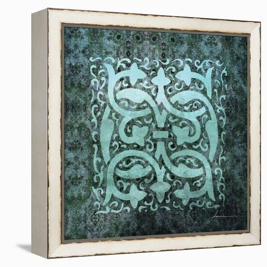 Antiquity Tiles III-James Burghardt-Framed Stretched Canvas