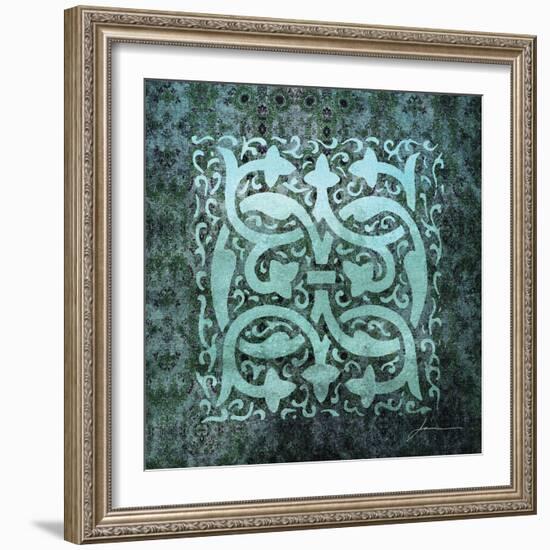 Antiquity Tiles III-James Burghardt-Framed Art Print