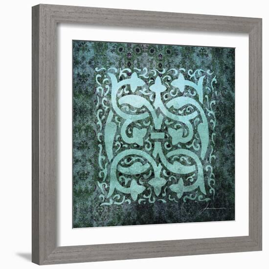 Antiquity Tiles III-James Burghardt-Framed Art Print