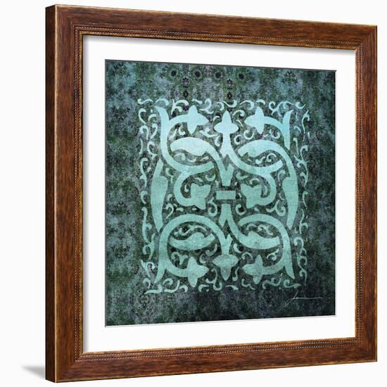 Antiquity Tiles III-James Burghardt-Framed Art Print