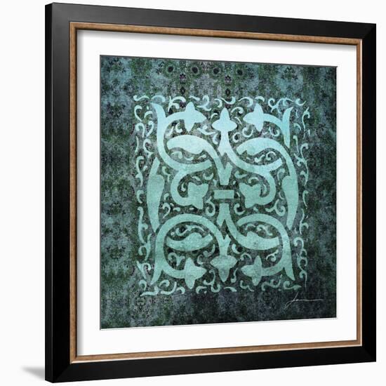 Antiquity Tiles III-James Burghardt-Framed Art Print