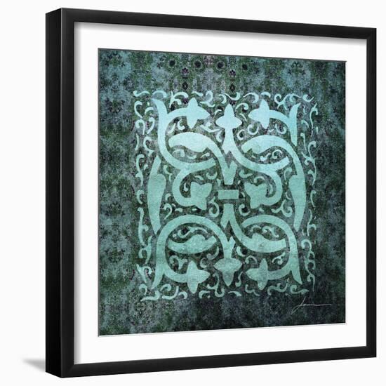 Antiquity Tiles III-James Burghardt-Framed Art Print