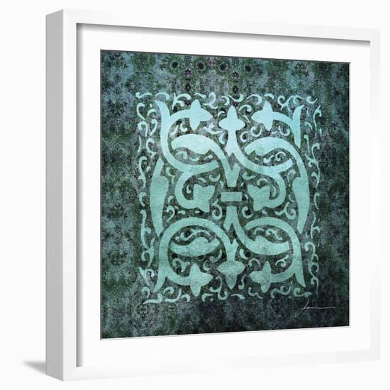 Antiquity Tiles III-James Burghardt-Framed Art Print