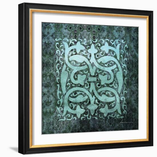 Antiquity Tiles III-James Burghardt-Framed Art Print