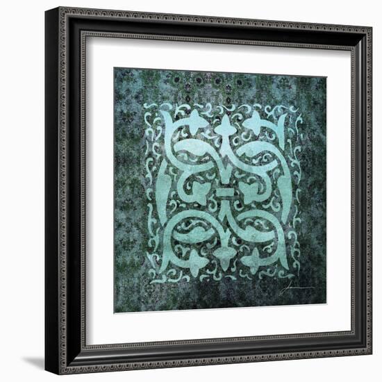 Antiquity Tiles III-James Burghardt-Framed Art Print