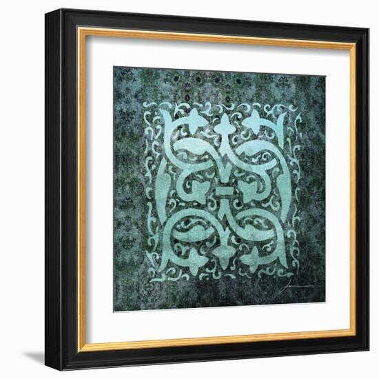 Antiquity Tiles III-James Burghardt-Framed Art Print