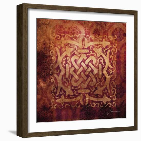 Antiquity Tiles IV-James Burghardt-Framed Art Print